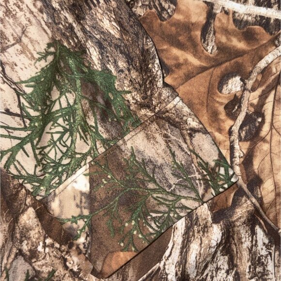 Real Tree Mens Performance T-Shirt-Camouflage-L-GUC - Picture 3 of 5